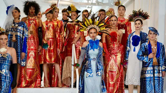 Suasana New York Indonesia Fashion Week ke-16 atau NYIFW 2024 yang digelar di AS, tanggal 6 dan 7 September 2024. (Foto: Dok Tim NYIFW 2024)