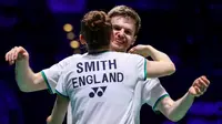 Indonesia Masters 2021: Marcus Ellis / Lauren Smith Akui Sempat Kewalahan Ladeni Alfian / Masita