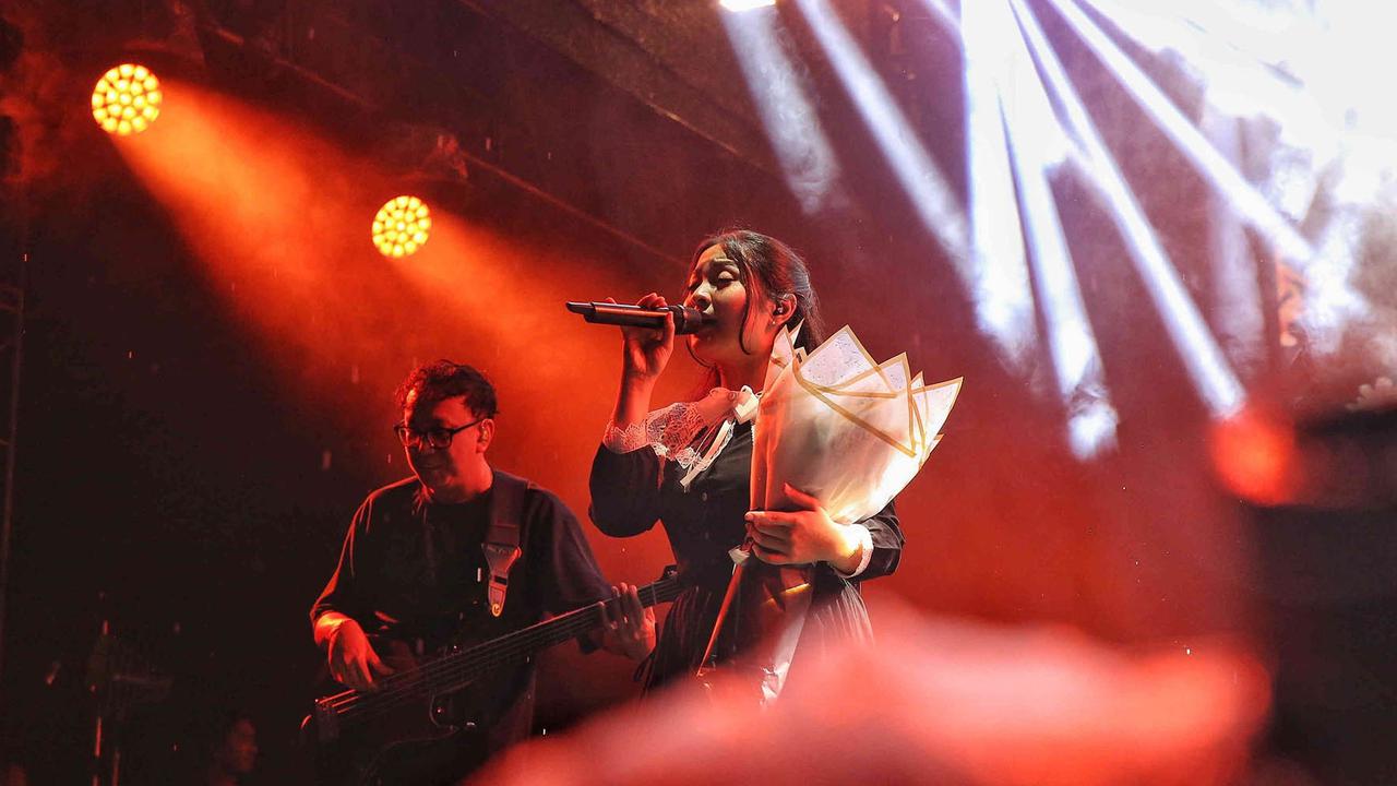 FOTO:  Bernadya Meriahkan  KapanLagi Buka Bareng BRI Festival 2025