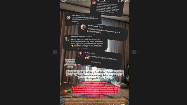 Bebi Silvana Cari Orang-Orang yang Memfitnah Dirinya Merebut Suami Orang: Kita Kirim Surat Cinta ke Alamatnya