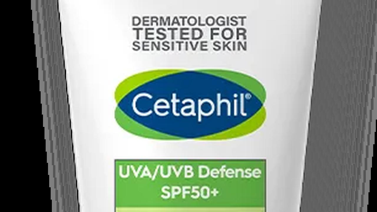 12. Cetaphil UVA/UVB Defense SPF 50+
