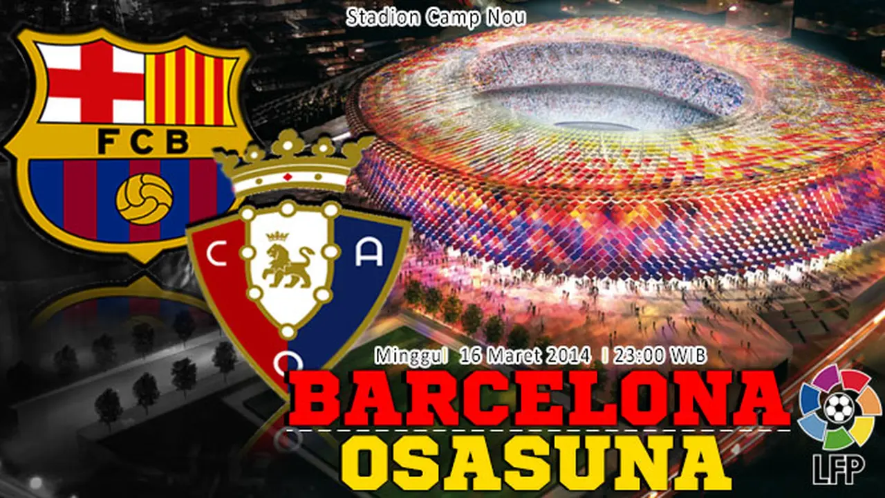 Prediksi Barcelona vs Osasuna 