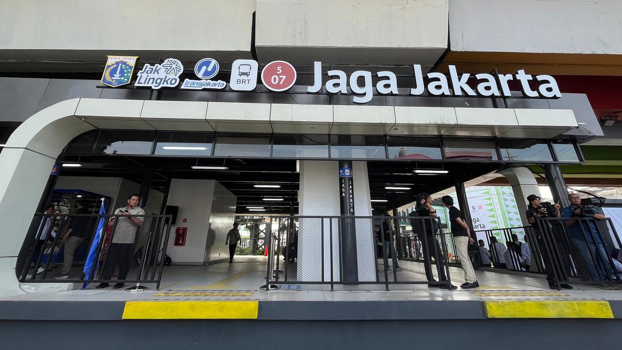 Halte TransJakarta Senen-Sentral Rusak Dibakar Massa Beres Diperbaiki, Kini Diberi Nama Baru 'Jaga Jakarta