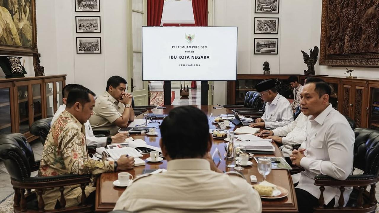 Presiden Prabowo Gelar Pertemuan dengan Menteri & Kepala Otoritas Bahas Nasib IKN, Tetap Berjalan?