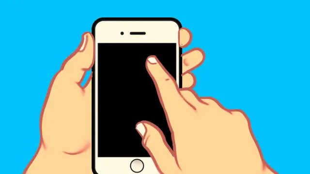 cara genggam smartphone (foto: brightside)