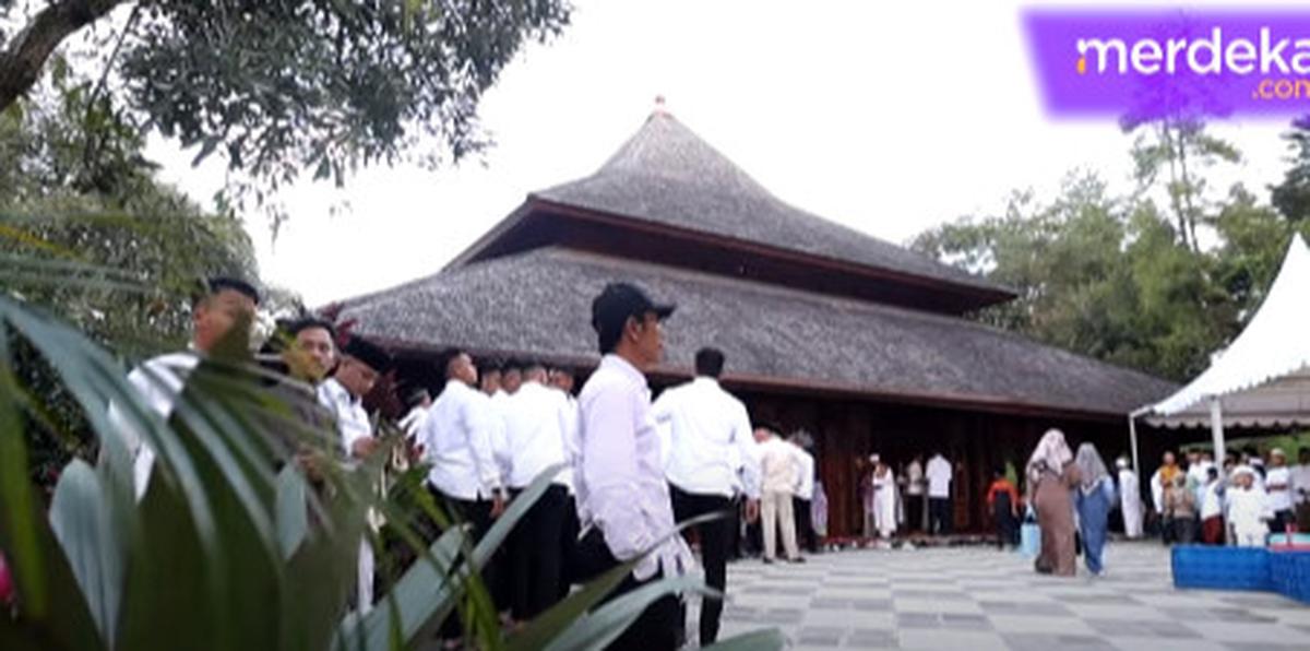 Potret Masjid Prabowo di Hambalang
