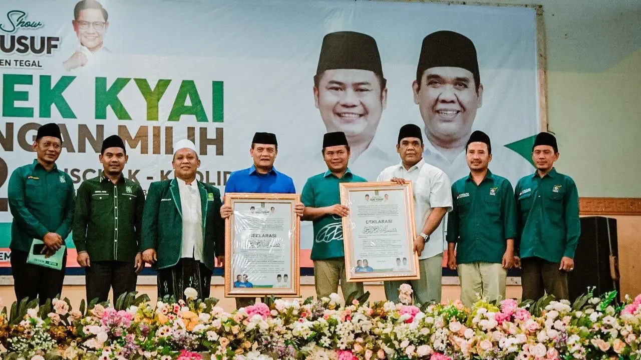DPW Partai Kebangkitan Bangsa (PKB) Jawa Tengah dan para kiai siap melawan hoaks yang menyerang Calon Gubernur dan Wakil Gubernur Jawa Tengah Ahmad Luthfi-Taj Yasin Maimoen.
