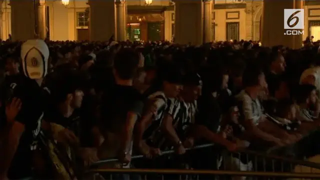 Suasana Pascaledakan Nobar Final Liga Champions di Turin