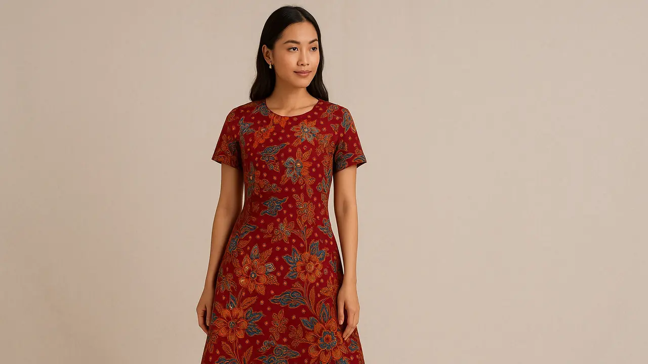 Model Dress Batik Terbaru 2025
