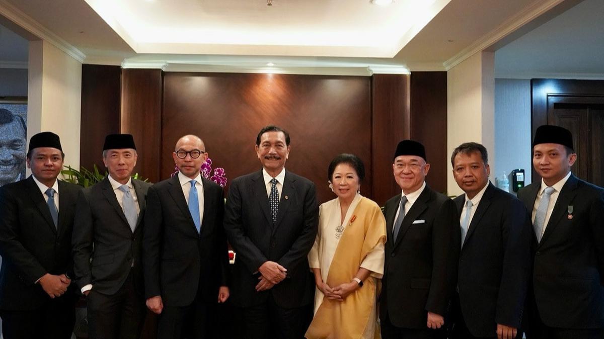 Luhut Pandjaitan Lantik Para Wakil Ketua Dewan & Anggota Dewan Ekonomi Nasional
