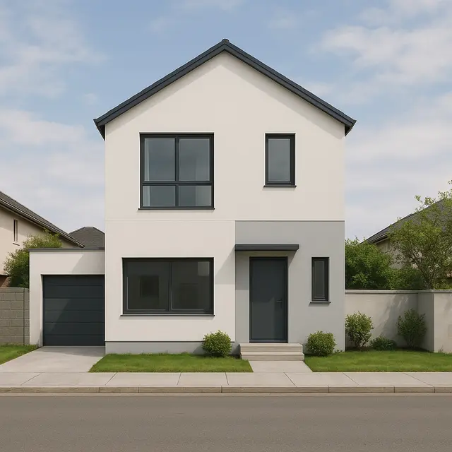 Model Rumah Sederhana di Pinggir Jalan