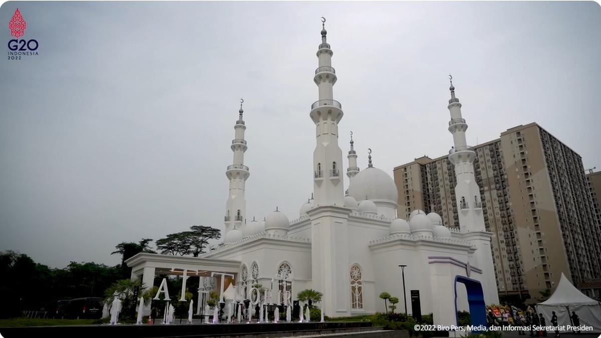 9 Potret Masjid Erick Thohir yang Megah Penuh Filosofi, Diresmikan Tahun 2022