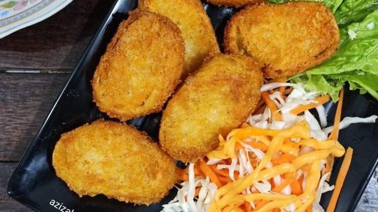 Resep Chicken Shrimp Roll Salad