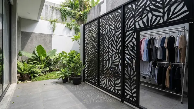 Panel Besi Laser Cut (Laser Cutting)