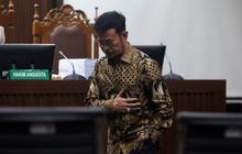 FOTO: Ekspresi SYL Dituntut 12 Tahun Penjara, Hal Memberatkan Korupsi dengan Motif Tamak
