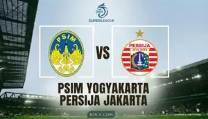Link Live Streaming BRI Super League: PSIM Yogyakarta Vs Persija Jakarta