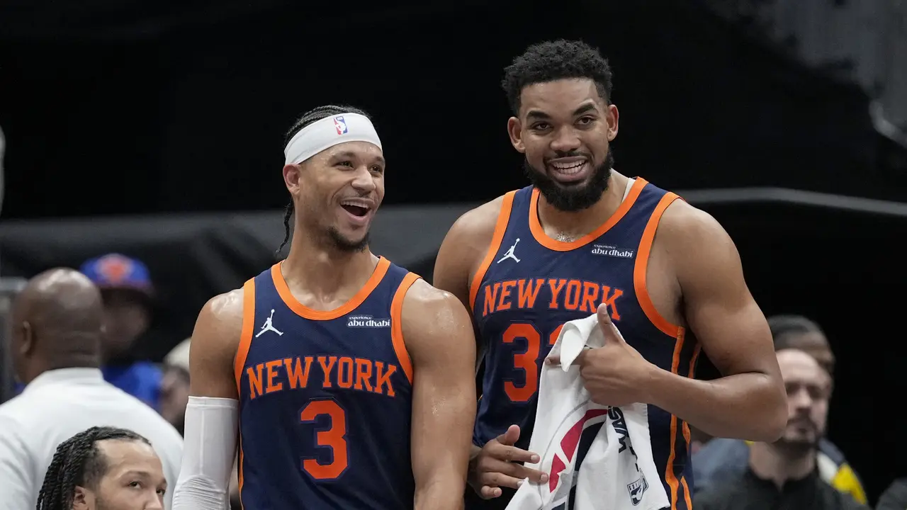 Duet KAT dan Hart memimpin Knicks mengalahkan Jazz di laga lanjutan NBA