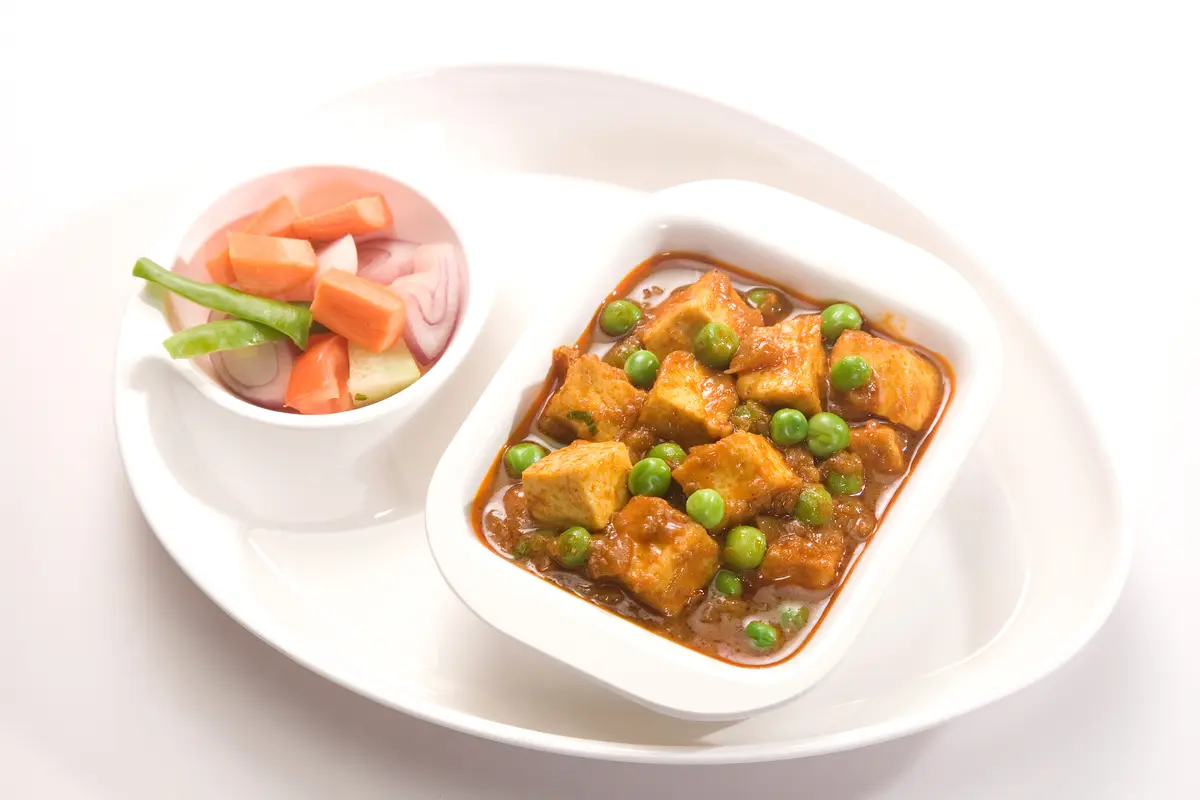 resep matar paneer