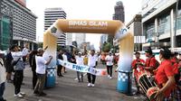 Kementerian Agama menggelar Harmony Fun Walk Lintas Agama di kawasan Car Free Day Jakarta, Minggu (16/11/2025) (Istimewa)