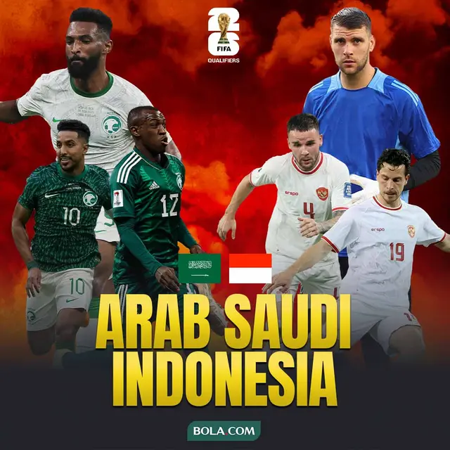 Kualifikasi Piala Dunia 2026 - Arab Saudi Vs Timnas Indonesia - Duel Pemain