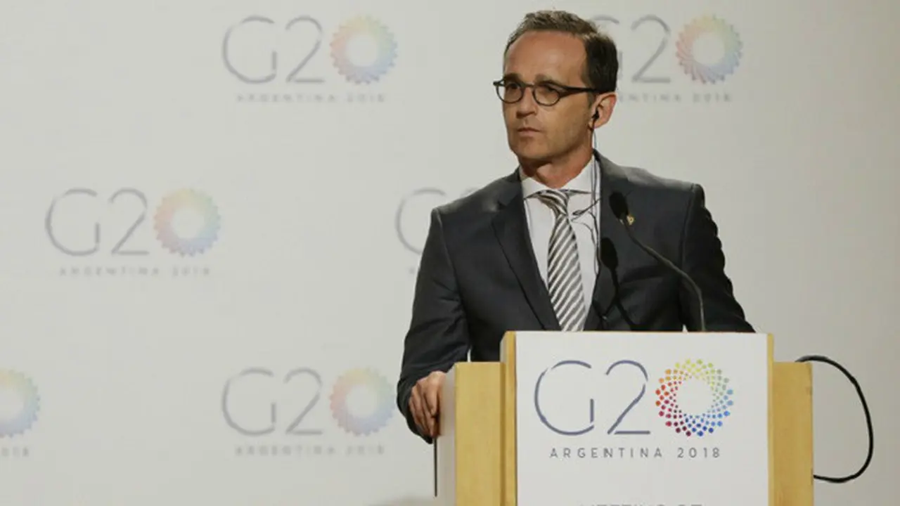 Menteri Luar Negeri Jerman, Heiko Maas (AP PHOTO / Natacha Pisarenko)
