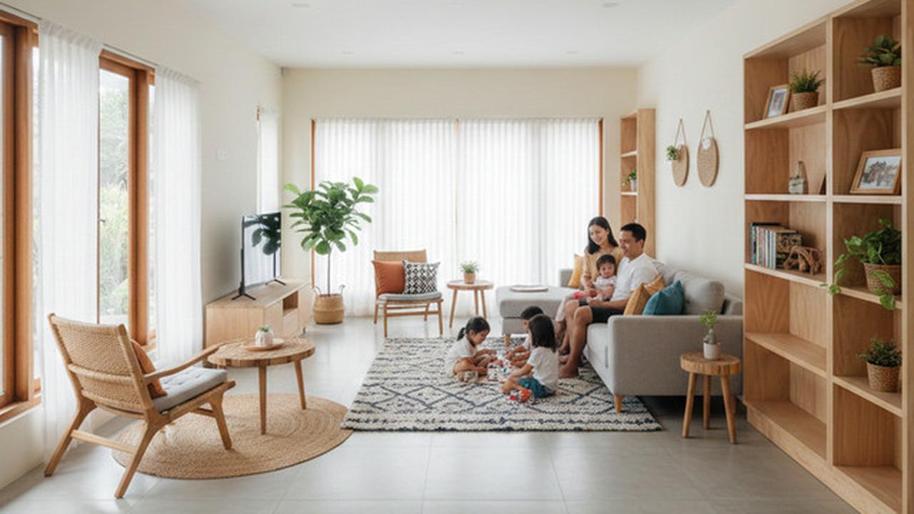 7 Model Rumah Kecil Konsep Open Space untuk Tinggal Bersama Mertua, Nyaman Tanpa Kehilangan Privasi