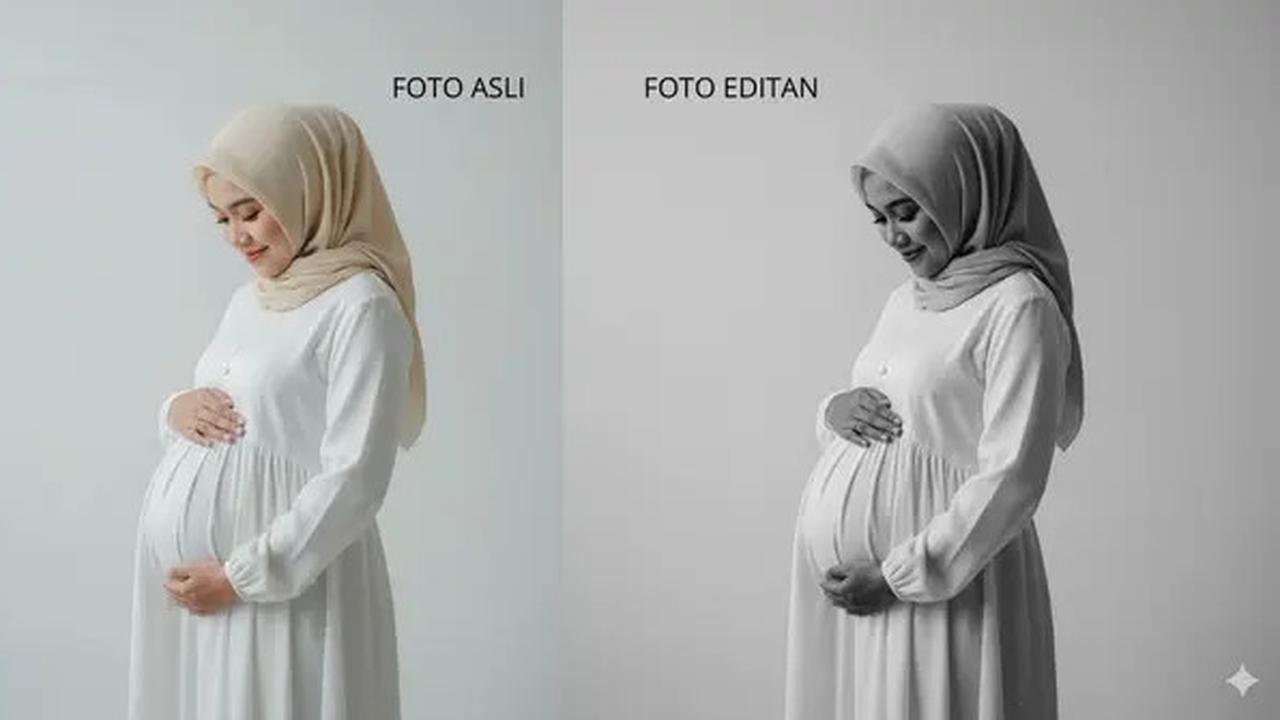 7 Contoh Prompt Gemini AI Edit Foto Maternity Shoot, dari Efek Dreamy hingga Sinematik