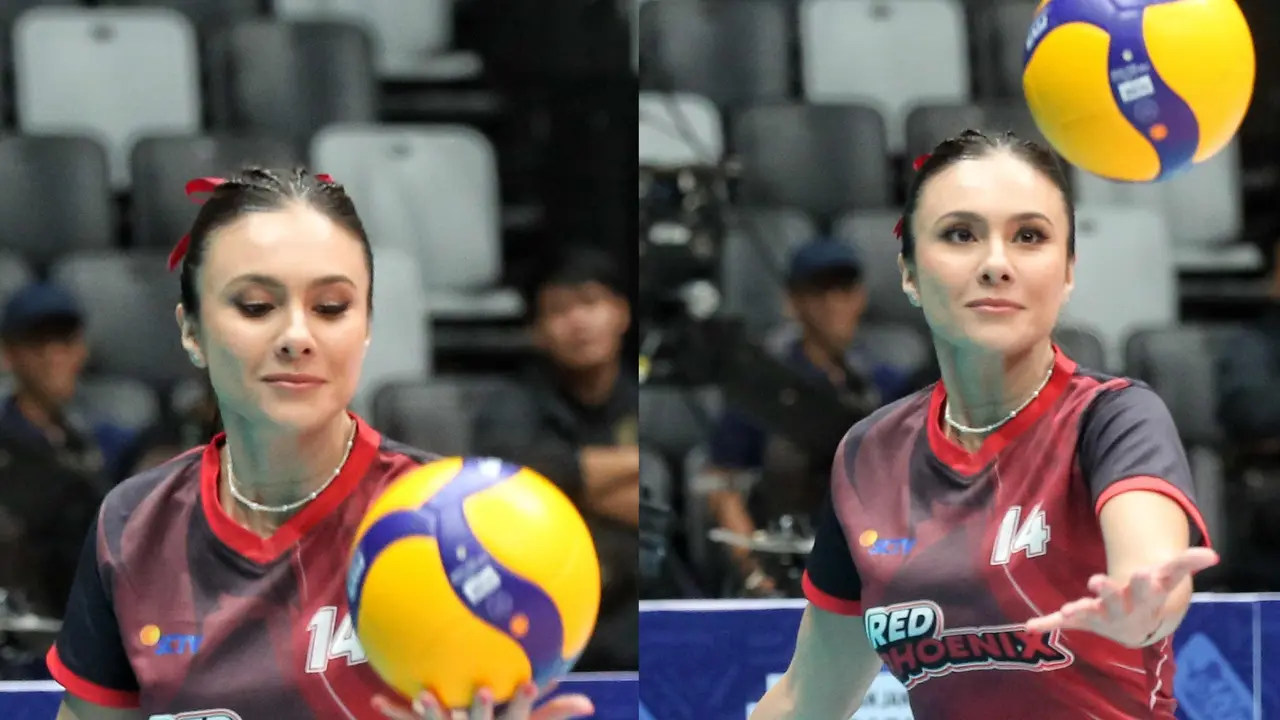 Wulan Guritno di Fun Volleyball Celebrity Match (Fimela/Adrian Putra)