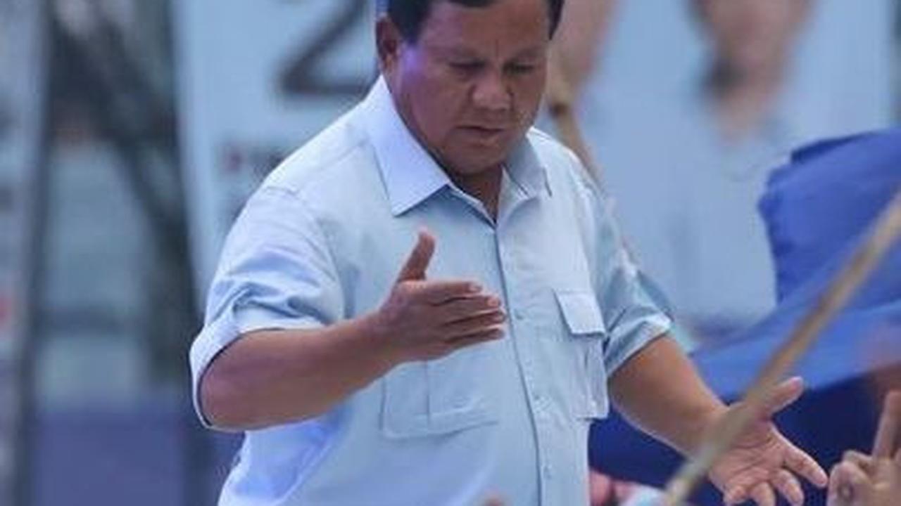 VIDEO: Pidato Menggelegar Prabowo di Kampanye Akbar, Wajah Jokowi Terlihat di Bangku Penonton