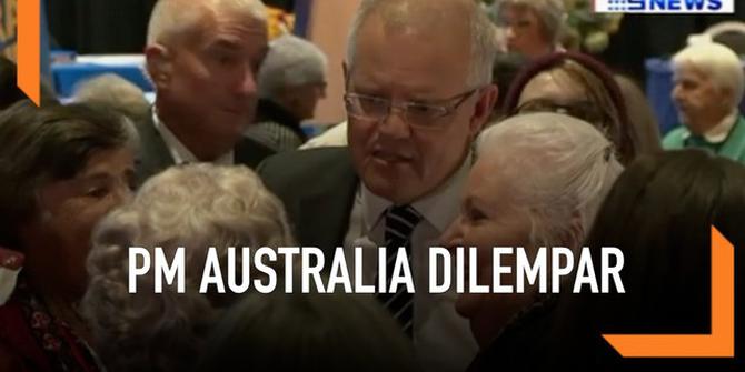 VIDEO: PM Australia Dilempar Telur oleh Gadis, Kenapa?