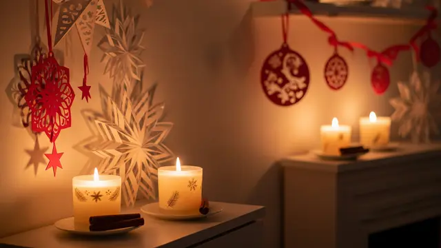 Dekorasi Natal Sederhana (AI)