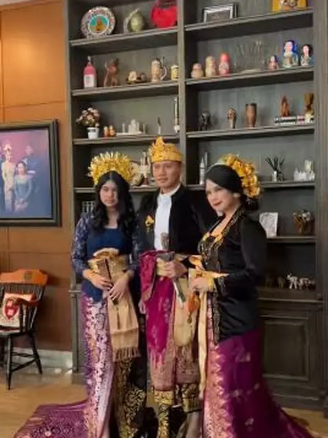 Annisa Pohan dan AHY ikuti upacara di kediamannya (Instagram/agusyudhoyono)