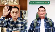 Ridwan Kamil mengklarifikasi soal iklan billboard yang viral dan membuat publik berpikir ia akan mencalonkan diri maju ke pemilihan Gubernur DKI Jakarta. (Dok: Instagra, Ridwan Kamil)