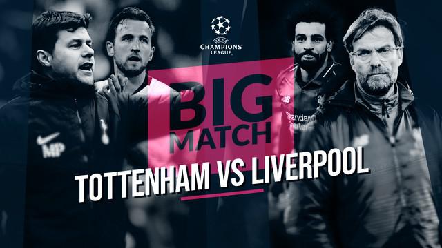 Berita video Big Match yang akan mempertemukan Tottenham Hotspur dengan Liverpool pada laga Final Liga Champions, Minggu (2/6/2019) dinihari WIB.