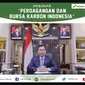 Deputi III Bidang Pengembangan Usaha dan BUMN Riset dan Inovasi Kemenko Perekomian Elen Setiadi, dalam webinar Perdagangan dan Bursa Karbon Indonesia, Selasa (23/7/2024). (Tira/Liputan6.com)