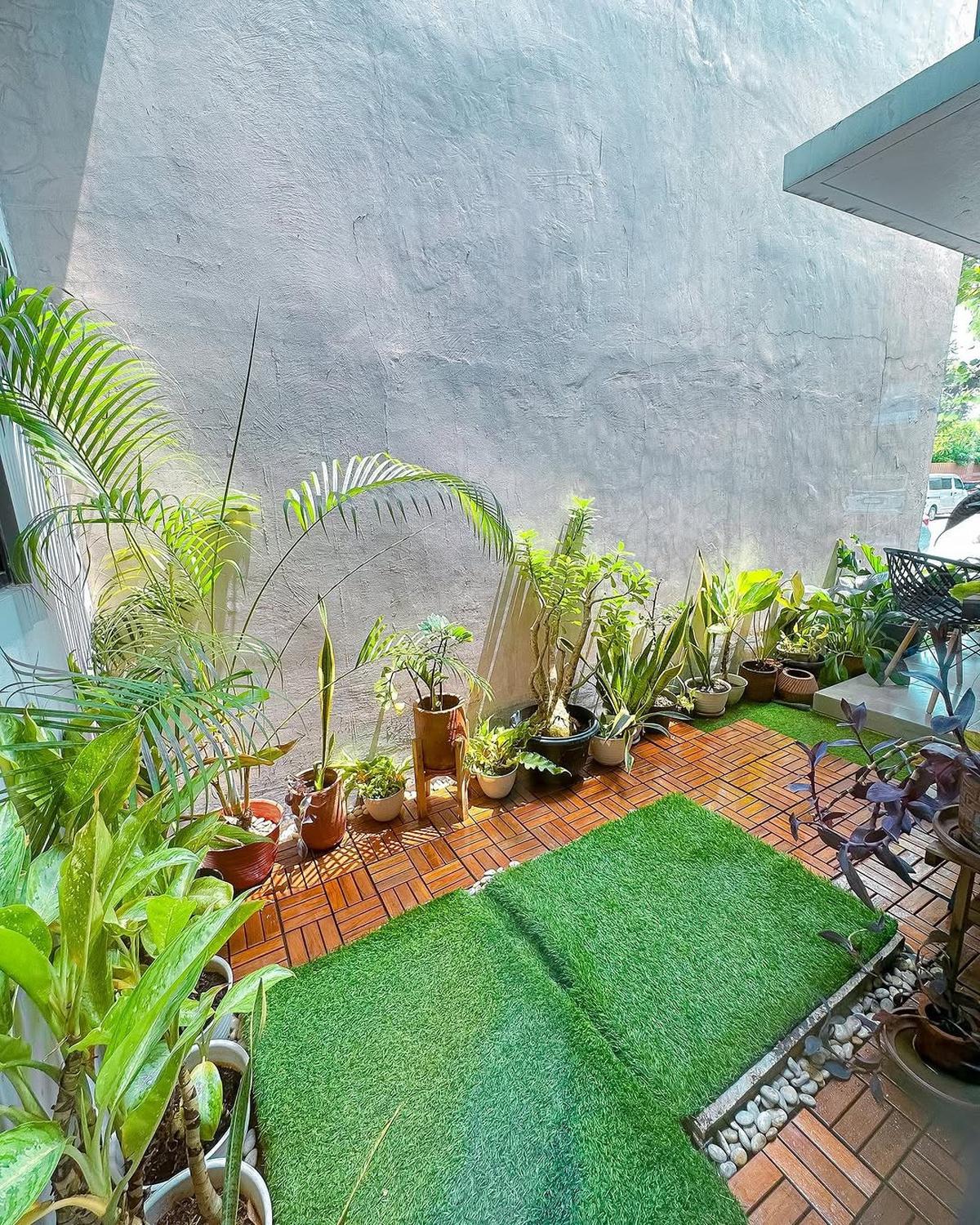 Desain taman dalam rumah minimalis estetik dengan biaya kurang dari Rp 1 juta