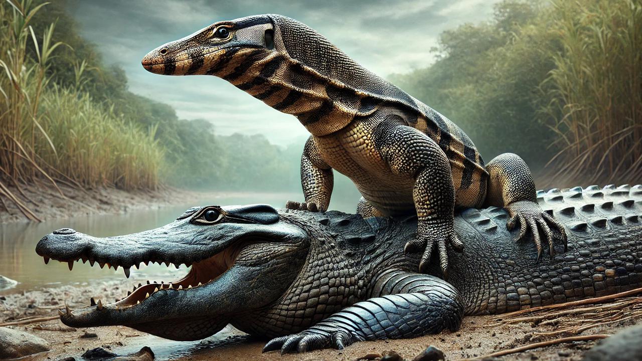 Beda Biawak dan Buaya, Hewan yang Kadang Bikin Bingung