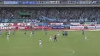 Ultraman tokoh komik populer meramaikan pembukaan Liga Jepang antara Kawasaki Frontale vs FC Tokyo.
