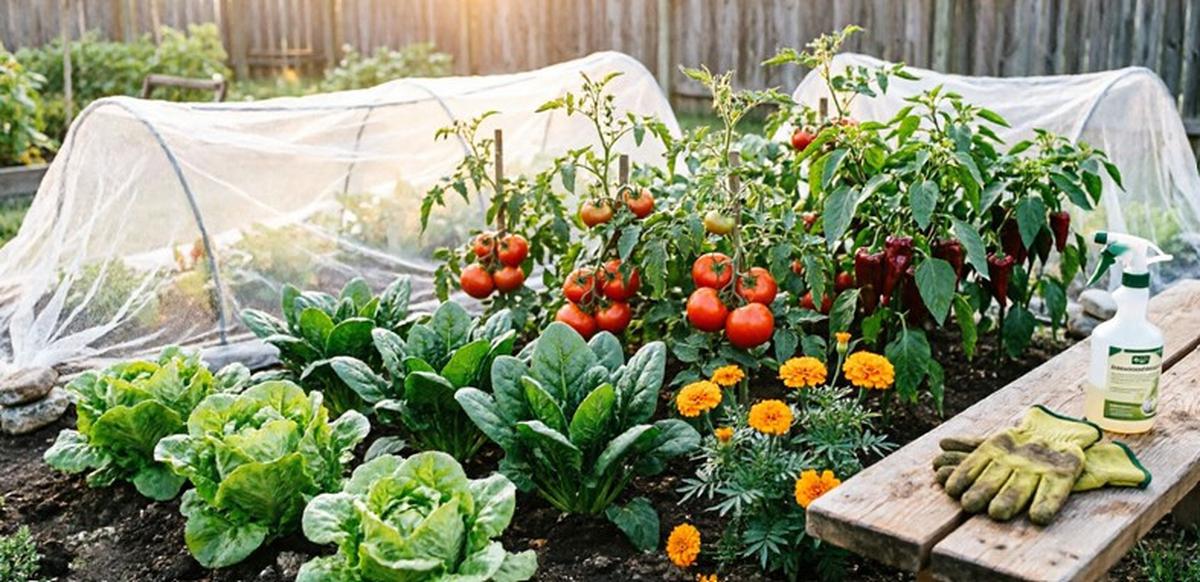 Cara Membuat Kebun Sayur di Rumah yang Tidak Diserang Ulat (AI Generated)