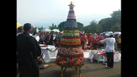 Harapan Jemaat GKI Yasmin ke Jokowi dalam Pohon Natal Origami