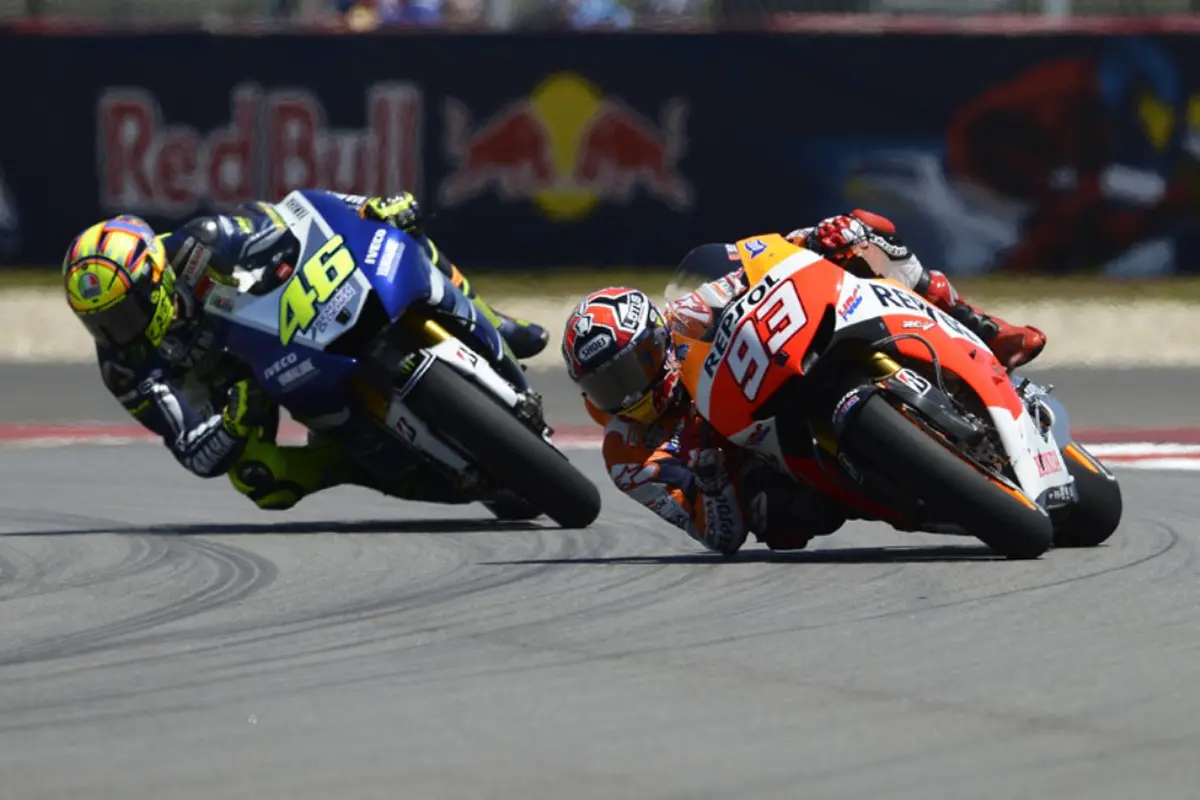 [Bintang] Bukti Marc Marquez dan Valentino Rossi Saling Sinis