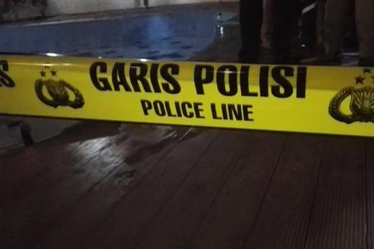 Ilustrasi garis polisi. (Liputan6.com/Raden Trimutia Hatta)