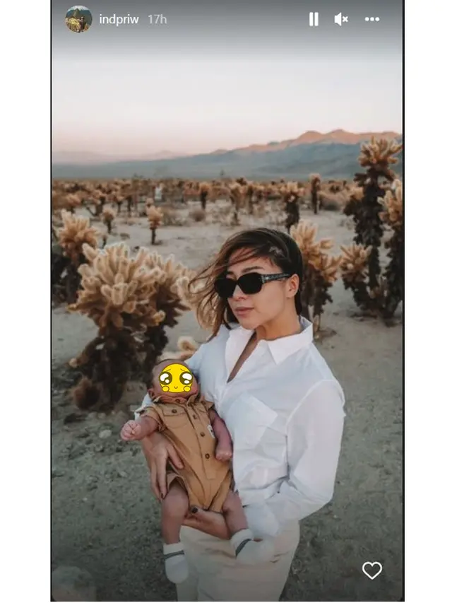 6 Potret Nikita Willy Ajak Sang Anak First Trip di Joshua Tree, Bergaya Kasual