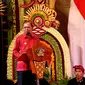 Gubernur Bali I Wayan Koster dalam Seminar Haluan Pembagunan Bali Masa Depan 100 Tahun Bali Era Baru 2025-2125 di Badung, Bali, Jumat (5/5/2023).