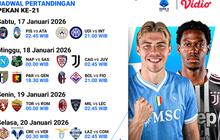 Berikut Jadwal Live Streaming Serie A Pekan ke-21, Tayang di Vidio
