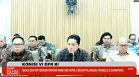 Erick Thohir Boyong Rombongan Danantara Sambangi Komisi VI DPR RI, Bahas Apa?