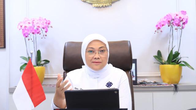 <span>Menteri Ketenagakerjaan (Menaker) Ida Fauziyah.</span>
