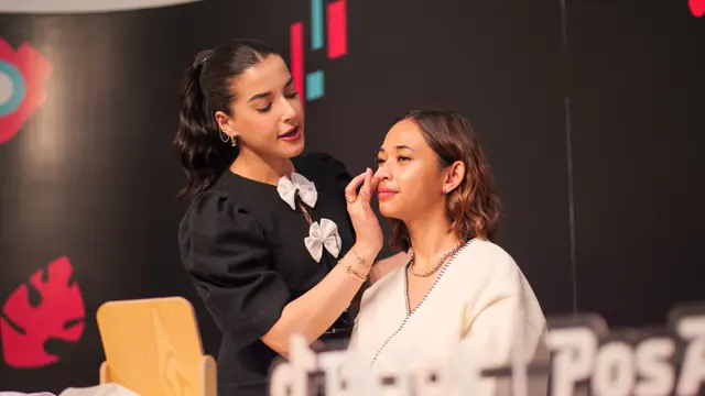 Rahasia Cantik ala Tasya Farasya, Belajar Makeup Bareng di Workshop 'Semua Jadi Syantik' by ShopTokopedia (Foto: Tokopedia/ShopTokopedia/imagedynamics.co.id)