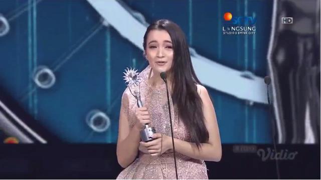 Megan Domani Kembali Raih Penghargaan Di Sctv Awards 2019 Showbiz Liputan6 Com