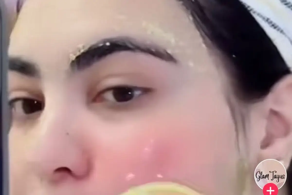 Masker Lemon, Madu, dan Susu.